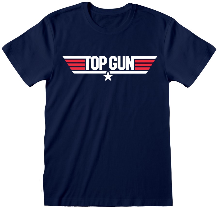 Tričko Pánské - Top Gun - vel.LOGO|NAVY HR|VELIKOST M - Top Gun