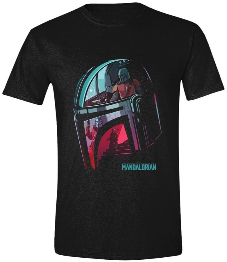 Tričko Pánské - The Mandalorian - 2XL - Star Wars The Mandalorian