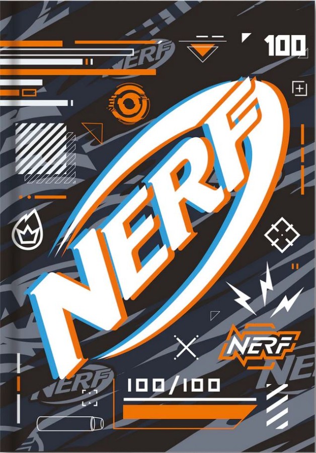 Blok - Zápisník A5 - Nerf - Nerf
