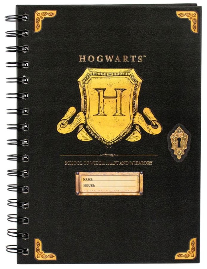 Blok - Zápisník A5 - Kroužková Vazba - Harry Potter