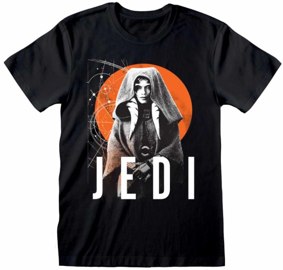 Tričko Pánské - Star Wars Ahsoka - vel.JEDI|ČERNÉ|VELIKOST 2XL - Star Wars Iv