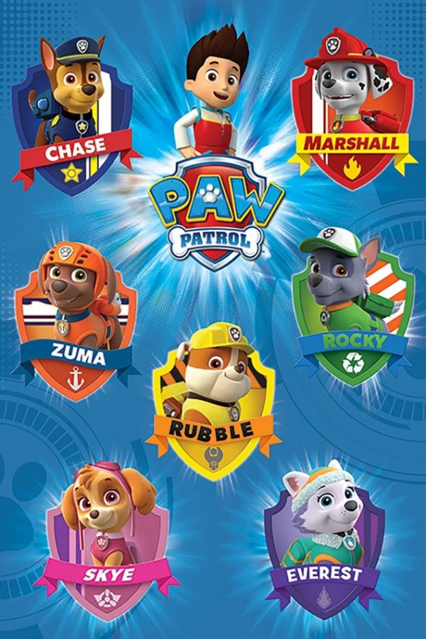Plakát 61 X 91,5 Cm - Paw Patrol