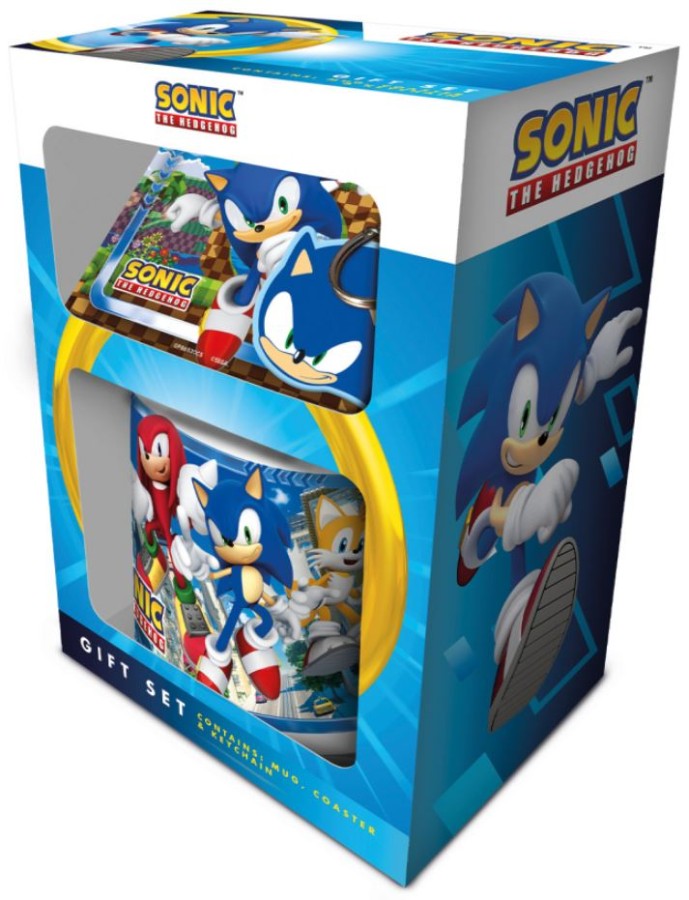 Dárkový Set3 Hrnek - Sonic - Sonic