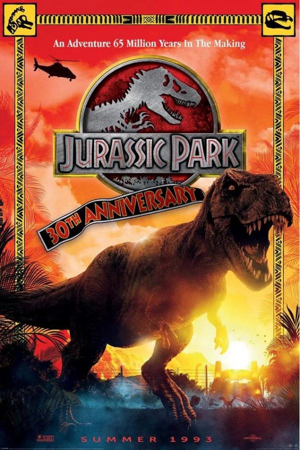 Plakát 61 X 91,5 Cm - Jurassic Park - Jurský Park