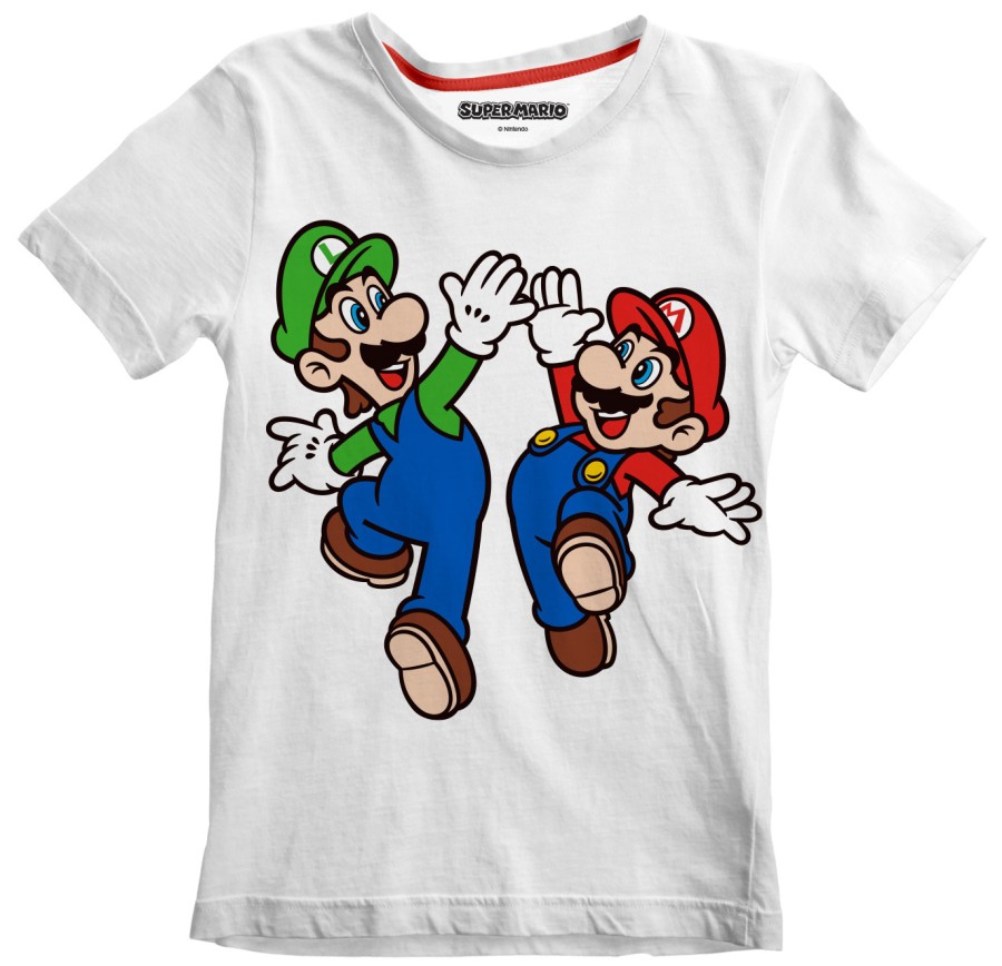 Tričko Dětské - Super Mario - 5-6 let - Super Mario
