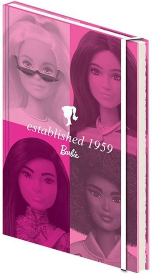 Blok - Zápisník A5 - Premium - Barbie Kids