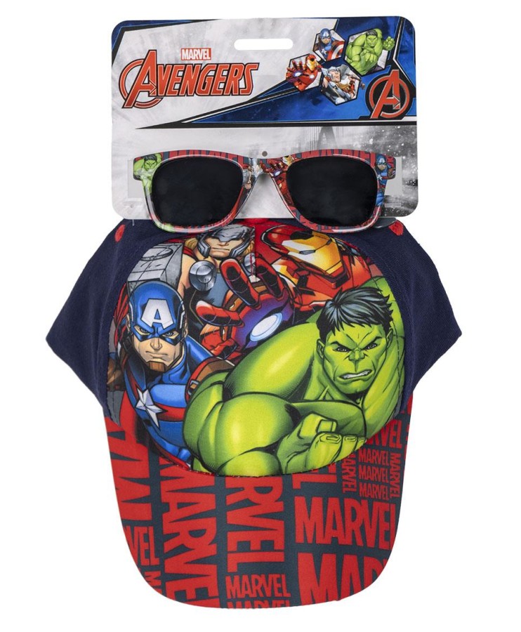 Čepice Kšiltovka Dětská S Brýlemi - Avengers