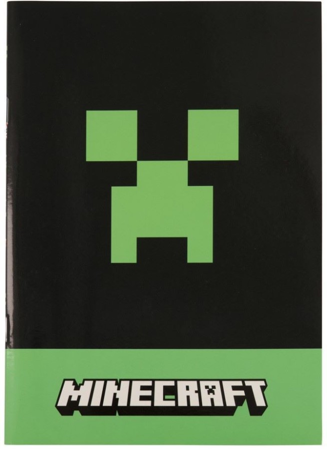 Blok - Sešit A5 - Minecraft - Minecraft