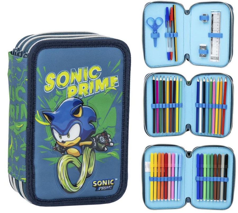 Pouzdro Školní - Sonic Prime - Sonic