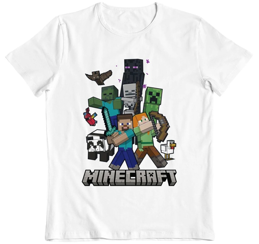 Tričko Dětské - Minecraft - 9-10 let - Minecraft
