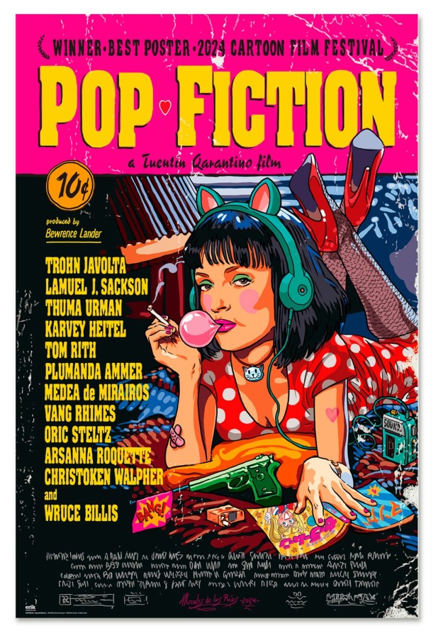 Plakát 61 X 91,5 Cm - Pulp Fiction