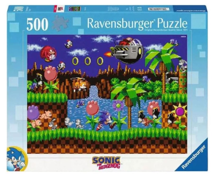 Puzzle 500 Kusů - Sonic The Hedgehog Puzzle 500 Kusů - Sonic The Hedgehog - Sonic