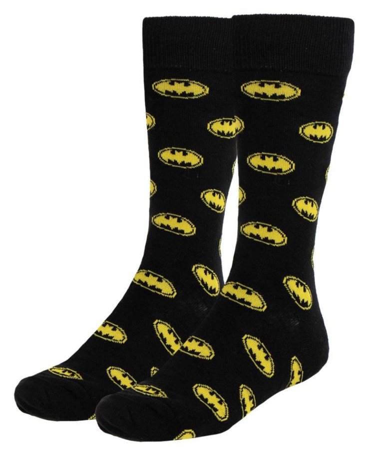 Ponožky Pánské - Dc Comics - Batman - vel.MINI LOGOS|VELIKOST EU 38-45 - Batman Classic Comics