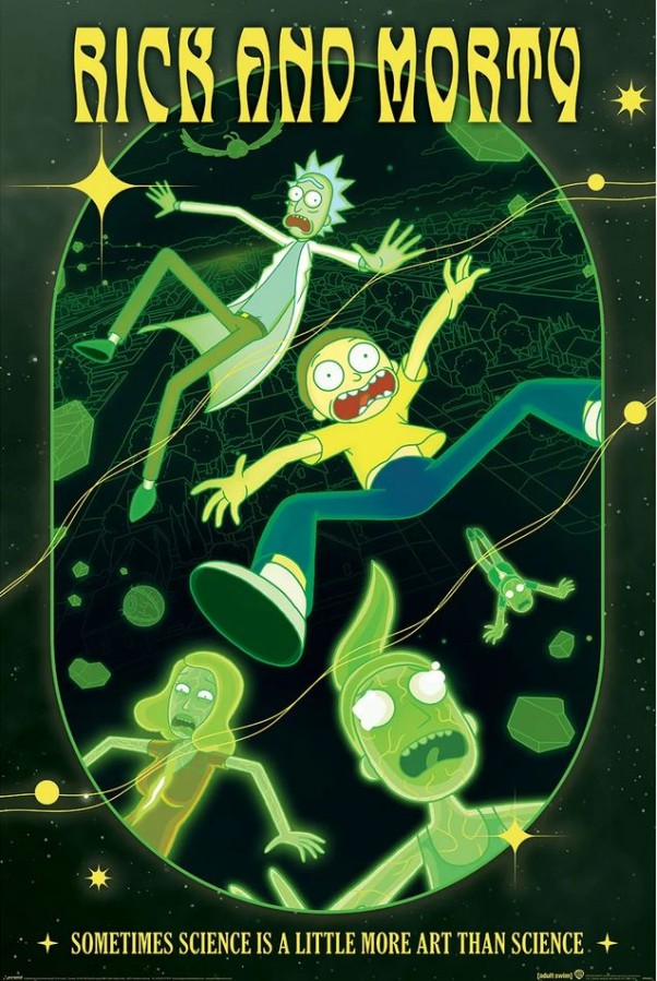 Plakát 61 X 91,5 Cm - Rick And Morty