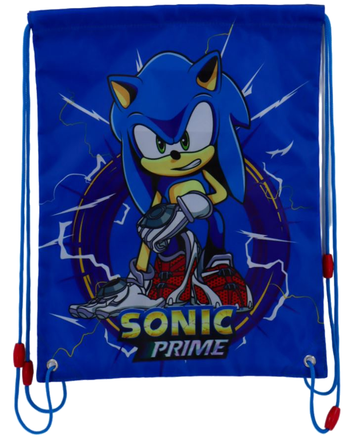 Pytlík Gym Bag - Sonic Prime - Sonic