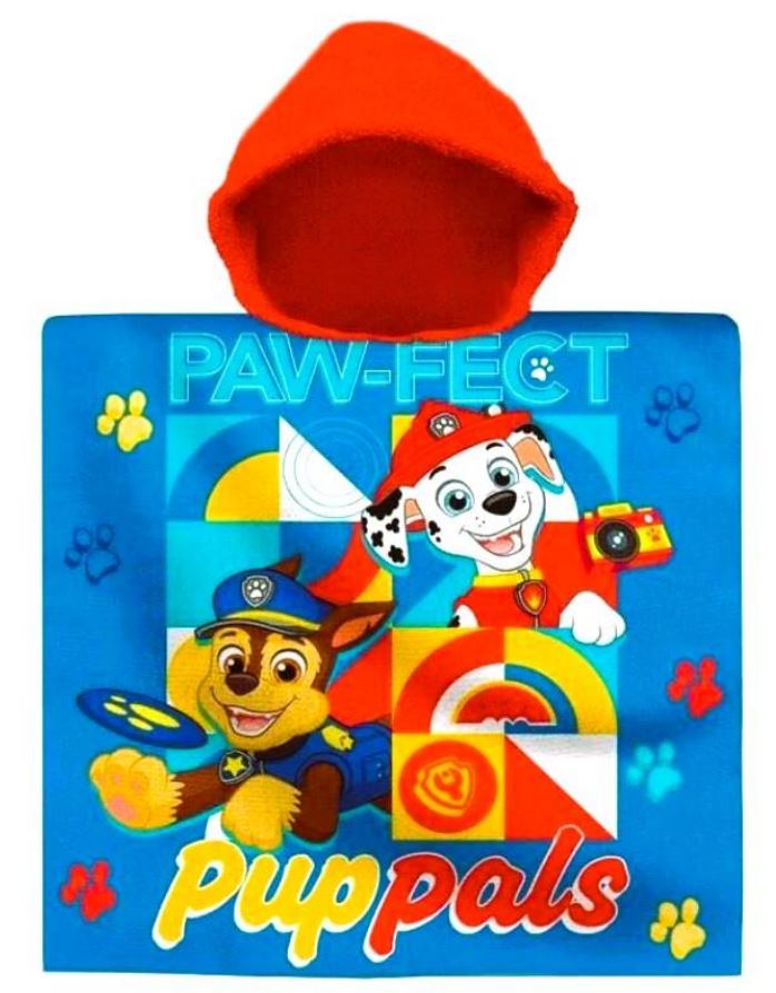 Ručník Dětský Pončo - Paw Patrol - Tlapková Patrola