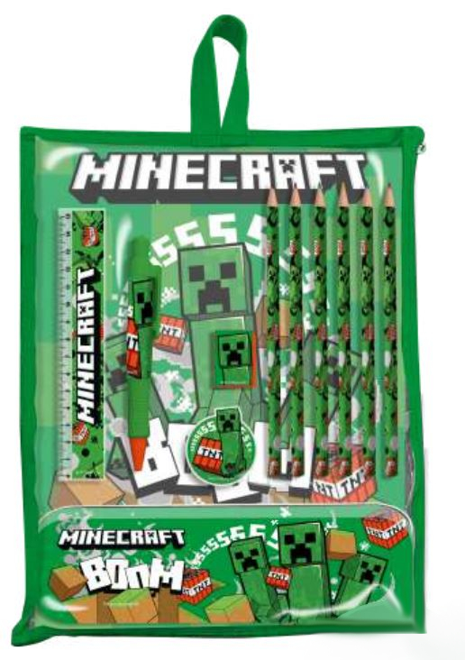 Školní Pomůcky Set - Minecraft - Minecraft