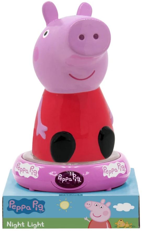 Lampa Dekorativní 3d - Peppa Pig - Prasátko Peppa