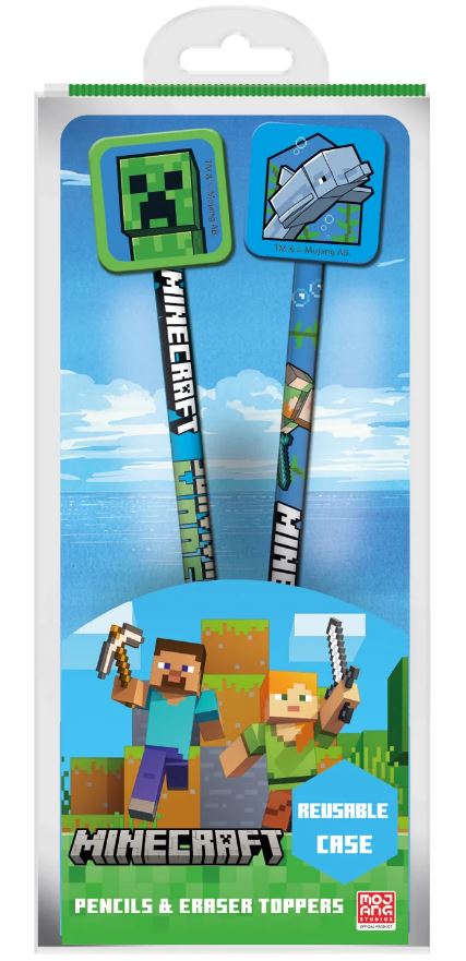 Tužky - Set 2 Kusů - Minecraft - Minecraft