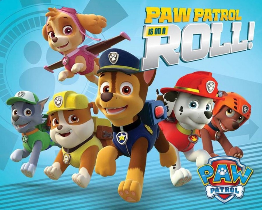 Plakát 40 X 50 Cm - Paw Patrol - Tlapková Patrola