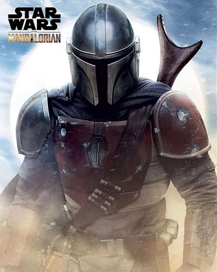 Plakát 40 X 50 Cm - The Mandalorian - Star Wars The Mandalorian