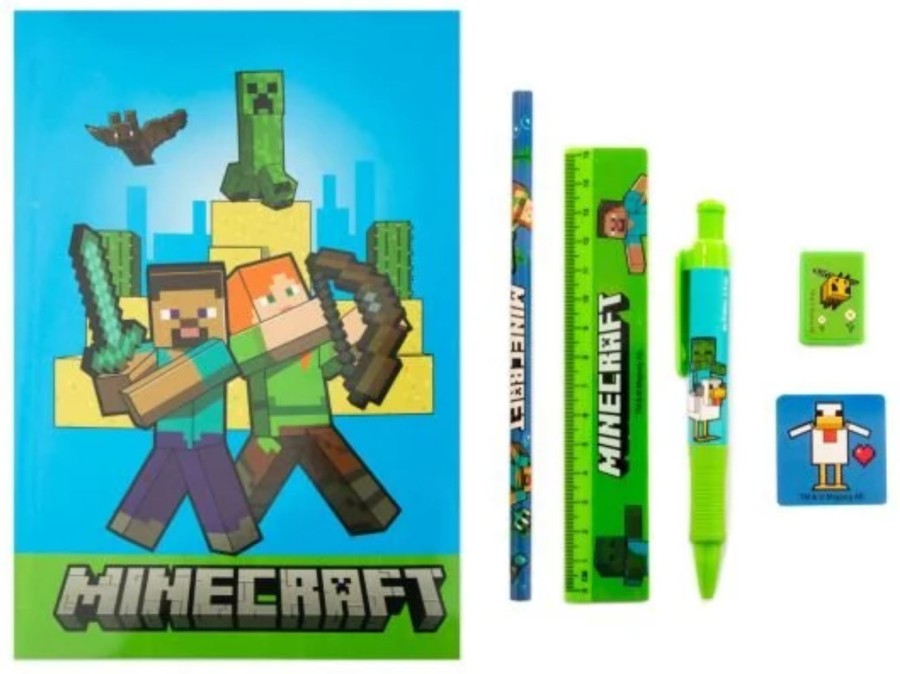 Školní Pomůcky Set6 - Minecraft - Minecraft