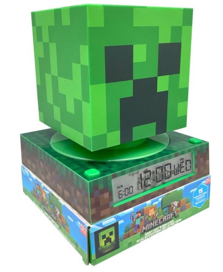 Budík Digitální Stolní - Minecraft