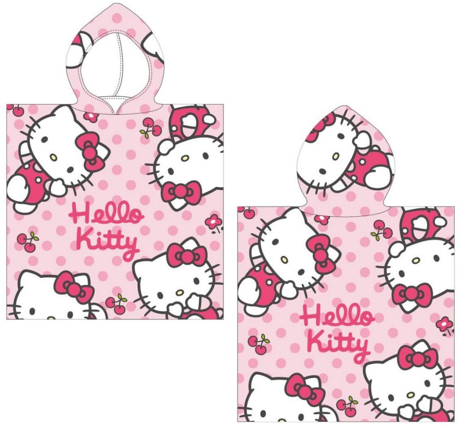 Ručník Dětský Pončo - Hello Kitty Ručník Dětský Pončo - Hello Kitty - Hello Kitty Pro Dospělé
