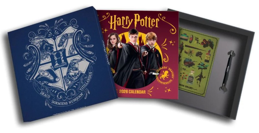 Kalendář 2026 Dárkový Set - Film - Harry Potter