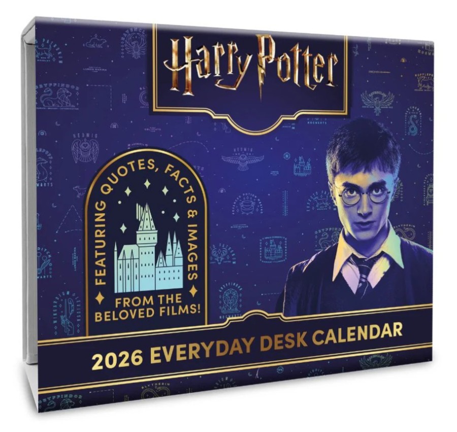 Kalendář 2026 Stolní Trhací - Film - 15 x 13 x 4 cm - Harry Potter