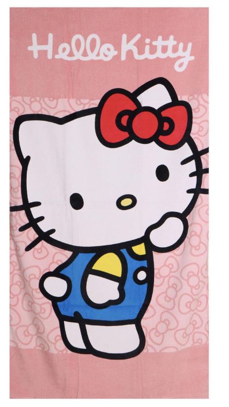 Ručník Osuška Dětská - Hello Kitty - Hello Kitty Pro Dospělé
