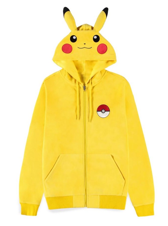 Mikina Pánská S Kapucí - Pokémon - vel.PIKACHU|S UŠIMA|VELIKOST L Mikina Pánská S Kapucí - Pokémon - vel.PIKACHU|S UŠIMA|VELIKOST L - Pokémon