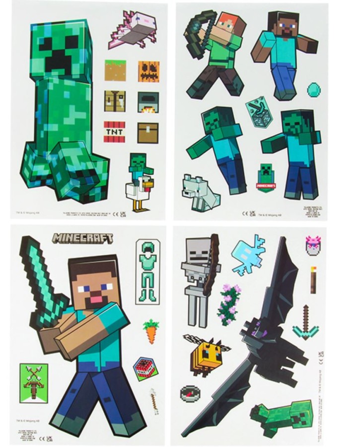 Samolepky Na Okno - Minecraft Samolepky Na Okno - Minecraft - Minecraft