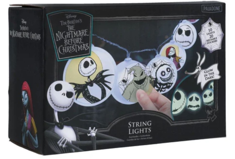 Světýlka K Zavěšení - Řetěz 10 Kusů Světýlka K Zavěšení - Řetěz 10 Kusů - The Nightmare Before Christmas