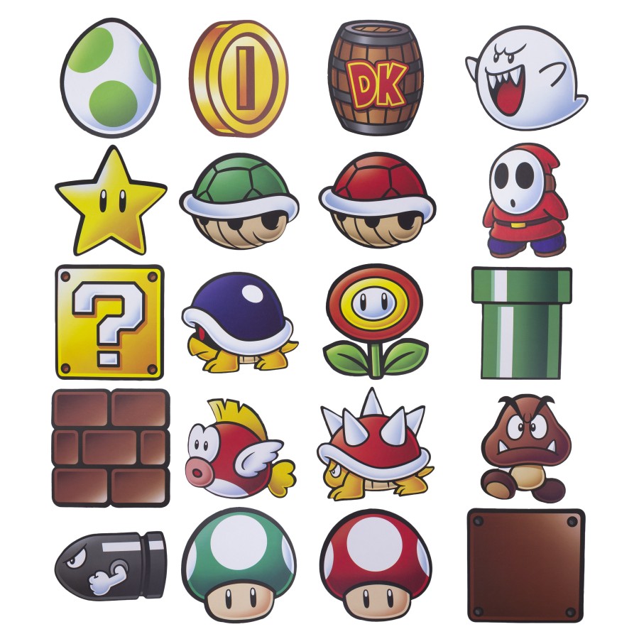 Tácky Pod Sklenice - Balení 20 Kusů Tácky Pod Sklenice - Balení 20 Kusů - Nintendo