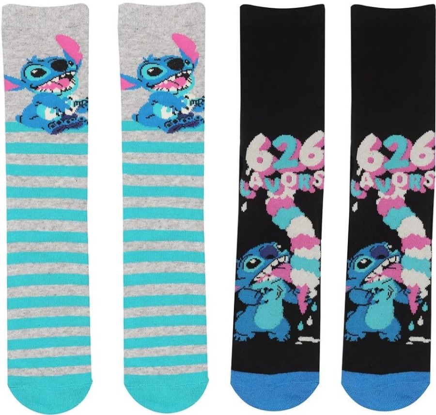 Ponožky Pánské - Set 2 Párů - 36-39 EU Ponožky Pánské - Set 2 Párů - 36-39 EU - Lilo & Stitch