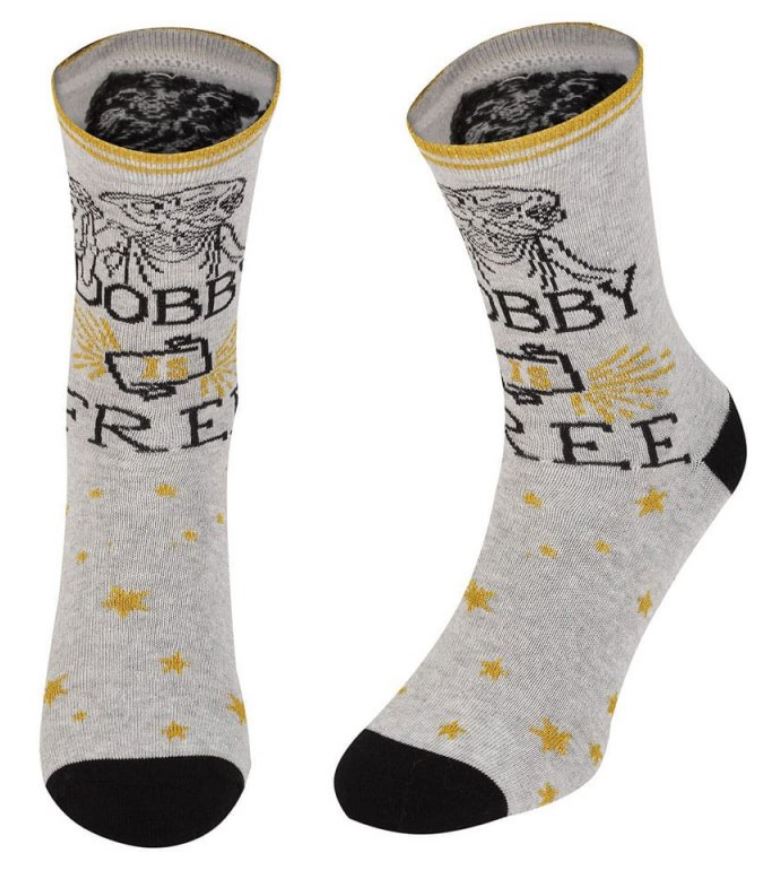 Ponožky Pánské - Harry Potter - vel.DOBBY IS FREE|VELIKOST 40-43 EU