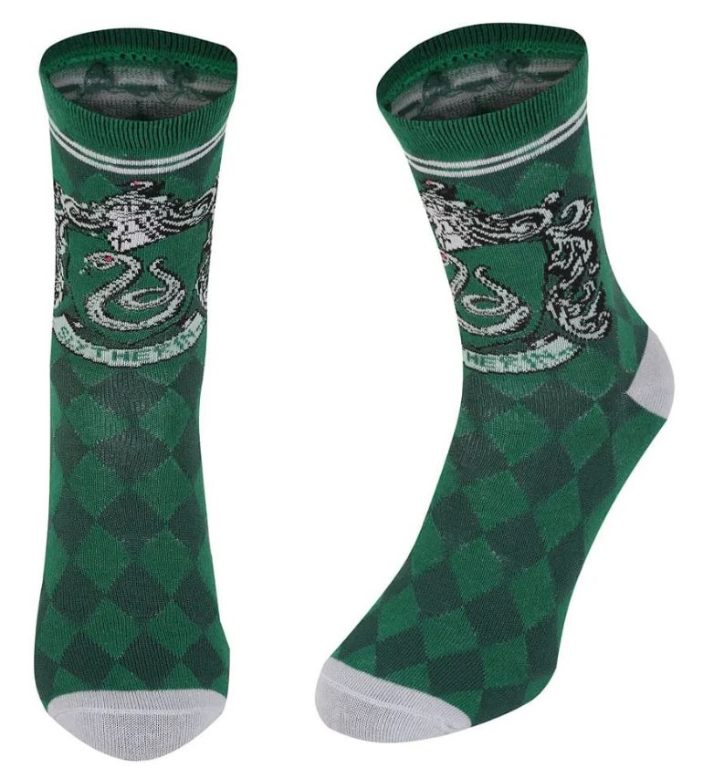 Ponožky Pánské - Harry Potter - vel.SLYTHERIN HOUSE|VELIKOST 36-39 EU Ponožky Pánské - Harry Potter - vel.SLYTHERIN HOUSE|VELIKOST 36-39 EU - Harry Potter