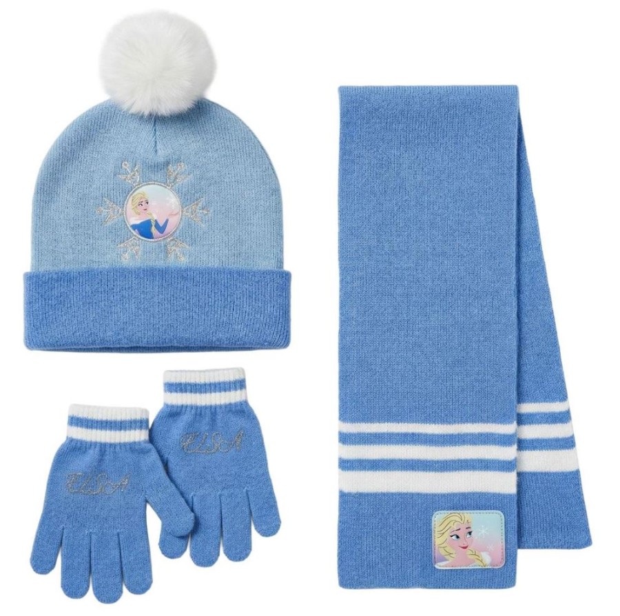 Zimní Set3 - Čepice,rukavice a&nbsp; Šála - Frozen - Ledové Království