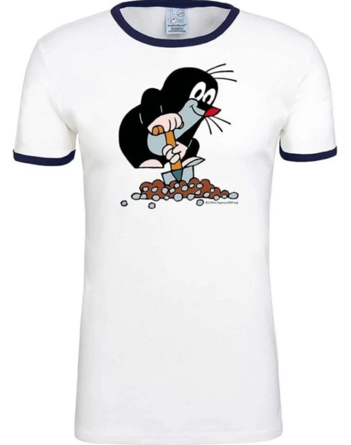 Tričko Pánské - Krteček - vel.HILL|BÍLÉ|VELIKOST 2XL Tričko Pánské - Krteček - vel.HILL|BÍLÉ|VELIKOST 2XL - Krteček