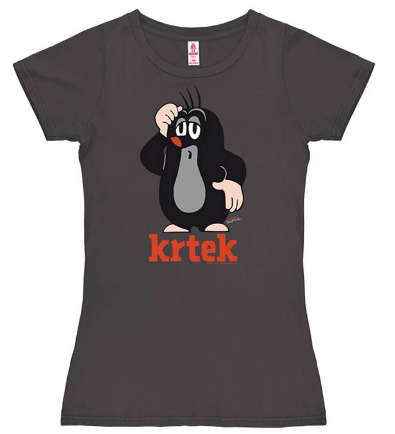 Tričko Dámské - Krteček - vel.OH OH!|ŠEDÉ|VELIKOST L Tričko Dámské - Krteček - vel.OH OH!|ŠEDÉ|VELIKOST L - Krteček