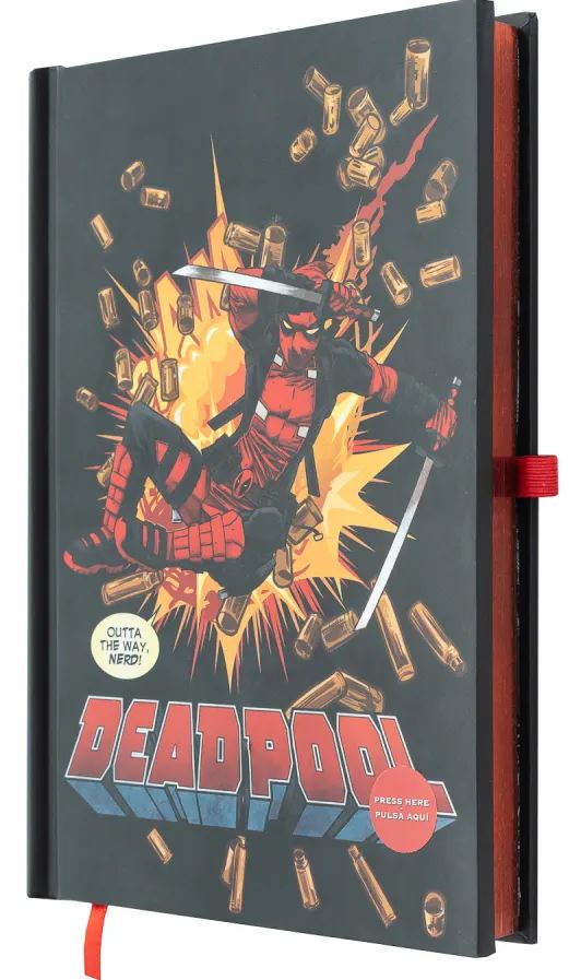 Blok - Zápisník A5 - Premium - Deadpool