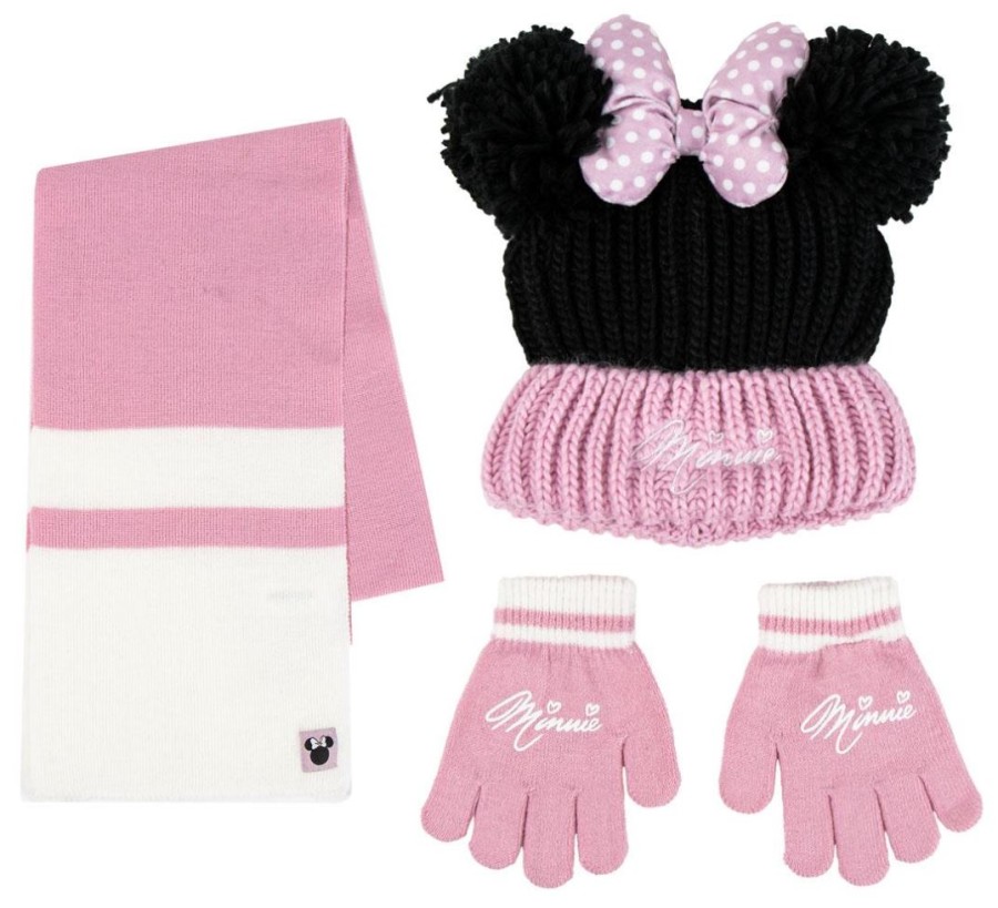 Zimní Set3 - Čepice,rukavice a&nbsp; Šála - Mickey Mouse