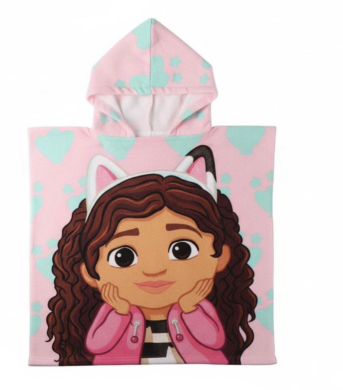 Ručník Dětský Pončo - Netflix - Gabby Dolhouse