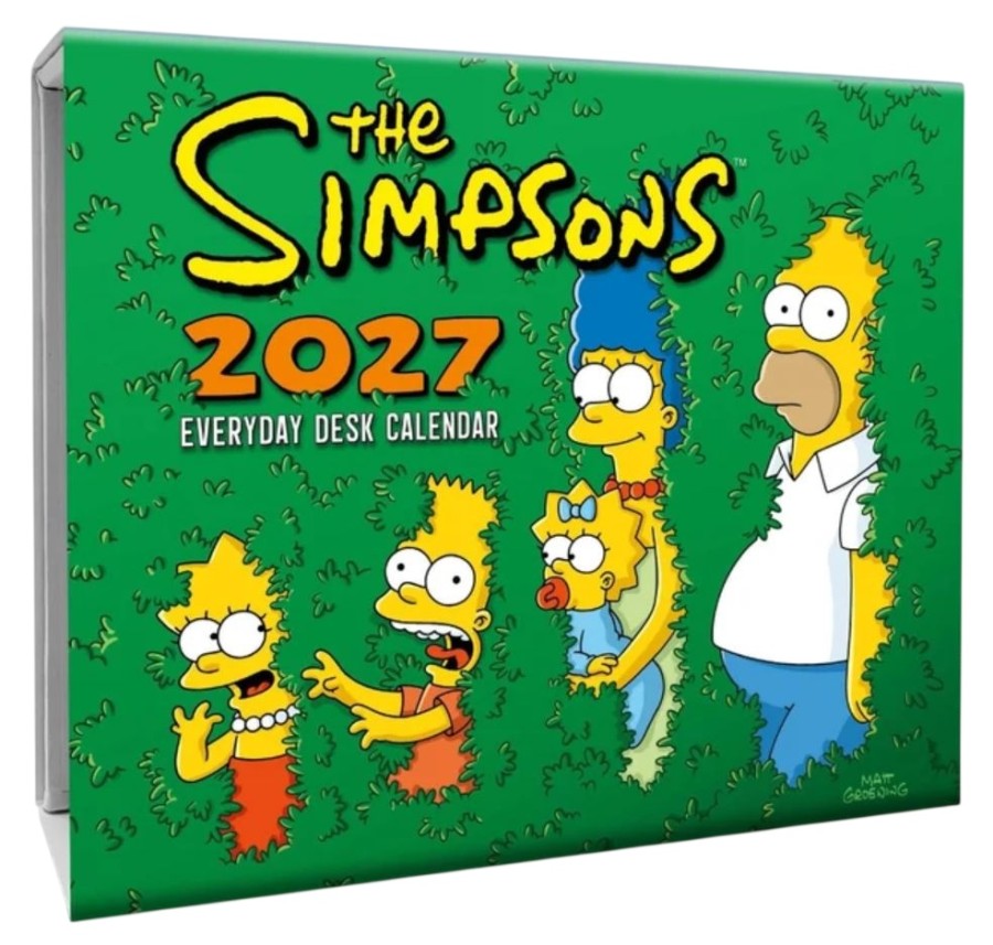 Kalendář 2027 Stolní Trhací - Film - 15 x 13 x 4 cm - Simpsons