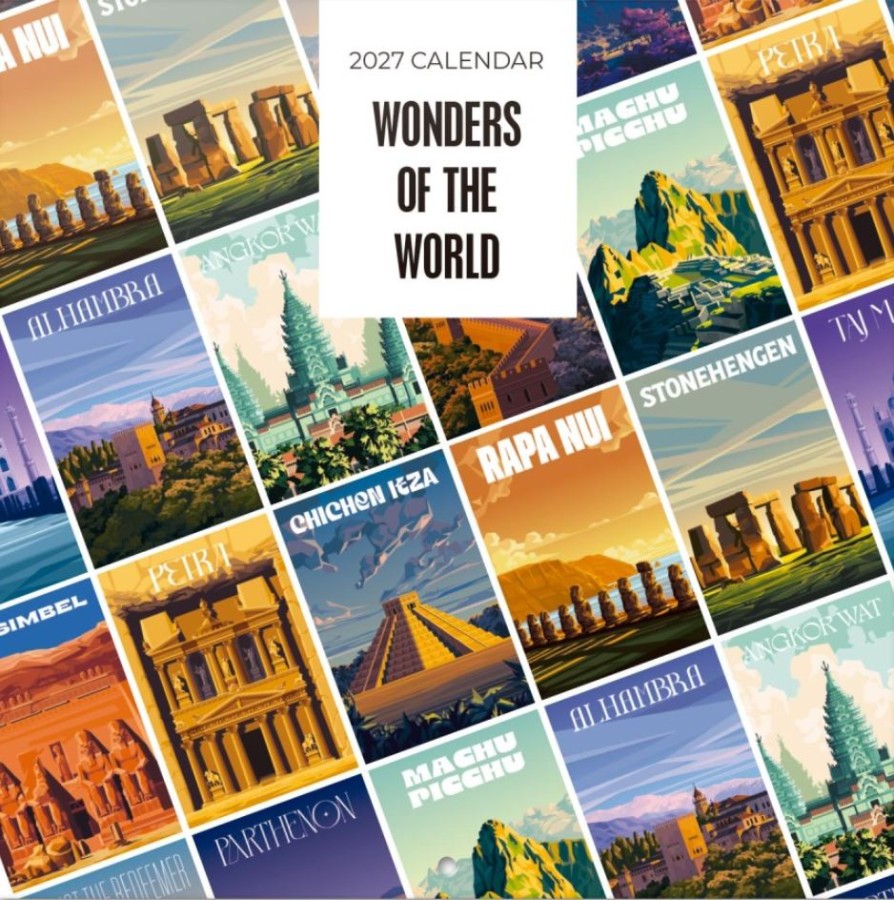 Wonders Of The World (30 X 30 Cm) - Travel-cestování