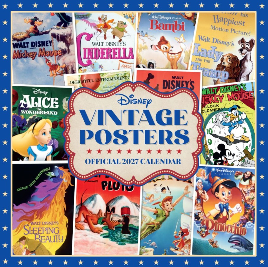Disney Vintage Posters (30,5 Cm) Sq - Disney Kids