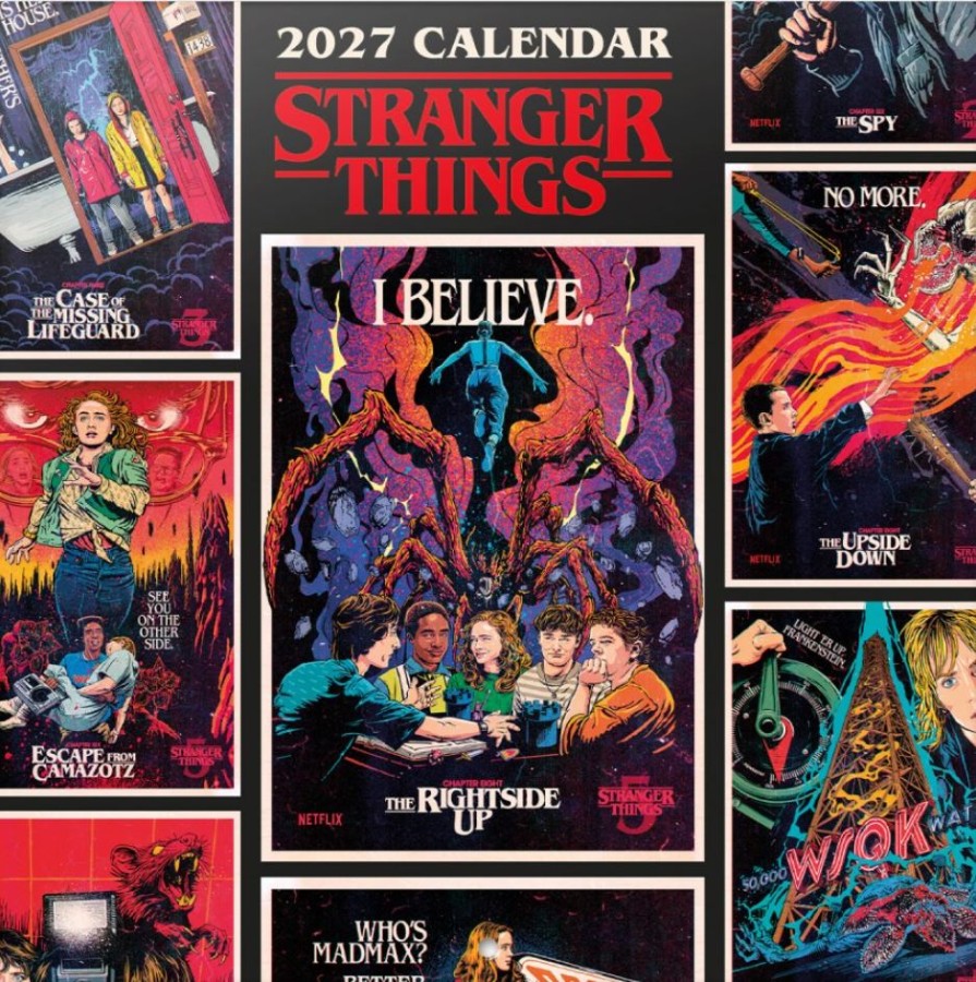 Stranger Things (30 X 30 - 60 Cm) Sq