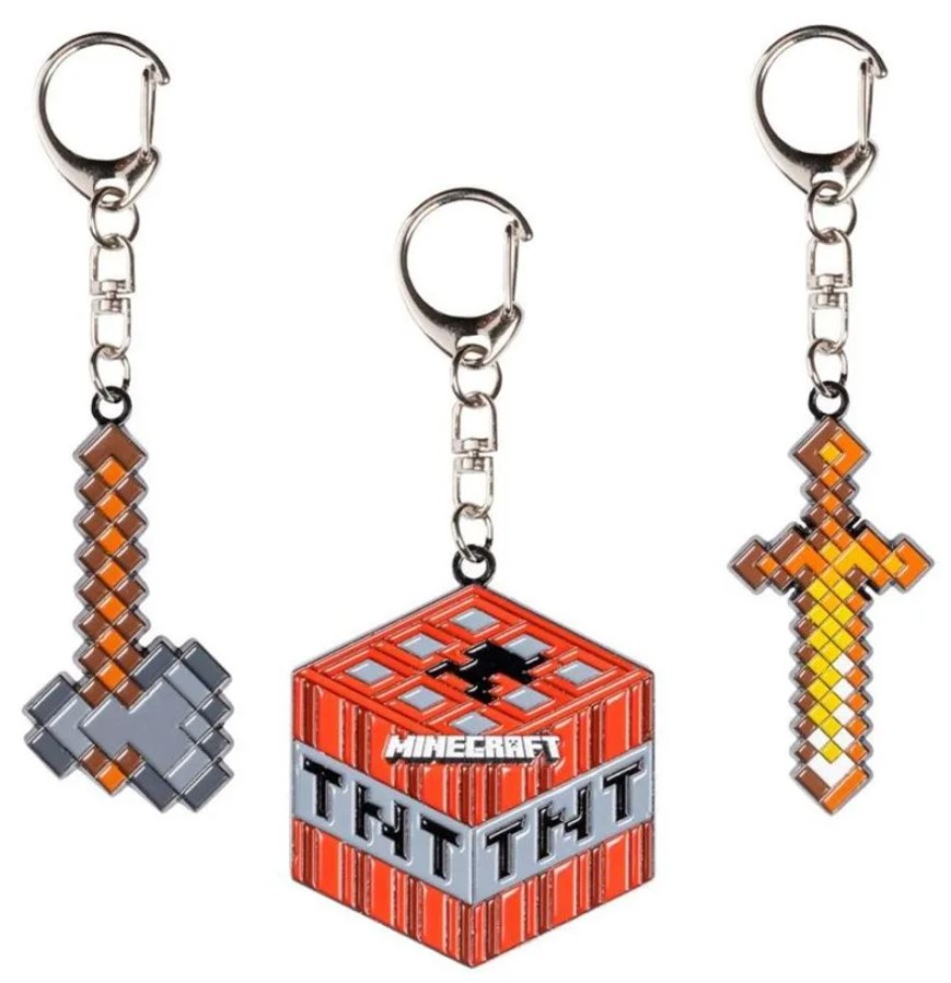 Přívěsek Na Klíče - Set3 - Minecraft - Minecraft