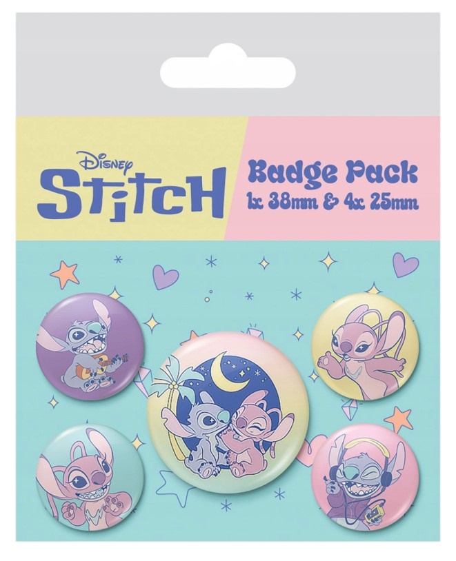 Placky - Odznaky - Set 5 Kusů